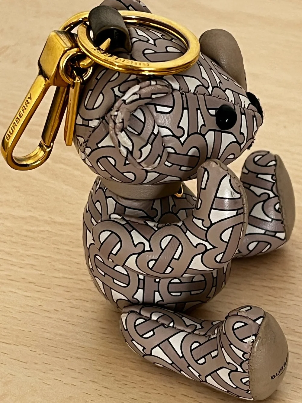 Burberry Logo Thomas Bear Bag/Key Charm 2020 Ricardo Tisci Era Collectible